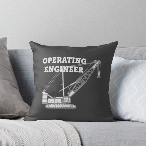 Item preview, Operating Engineer Crawler Crane (Front/Back-BL-2G) designed and sold by OESwag.