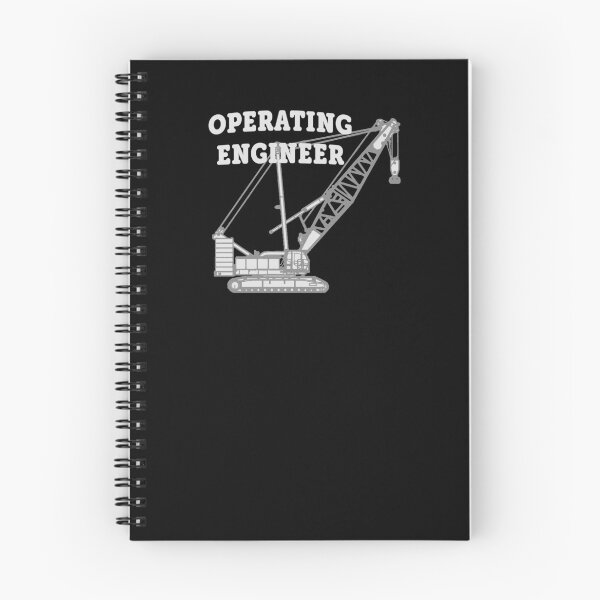 Item preview, Operating Engineer Crawler Crane (Front/Back-BL-2G) designed and sold by OESwag.