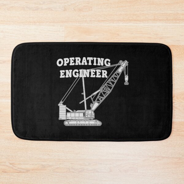 Item preview, Operating Engineer Crawler Crane (Front/Back-BL-2G) designed and sold by OESwag.