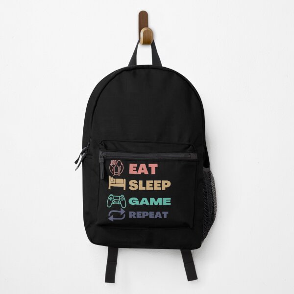 Item preview, eat sleep game sticker designed and sold by seriesxanime.