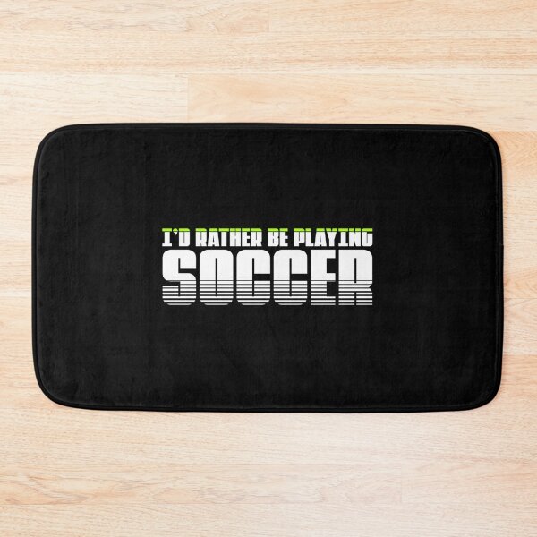 Item preview, I'd Rather Be Playing Soccer Essential T-Shirt designed and sold by ConfitofBrassB.