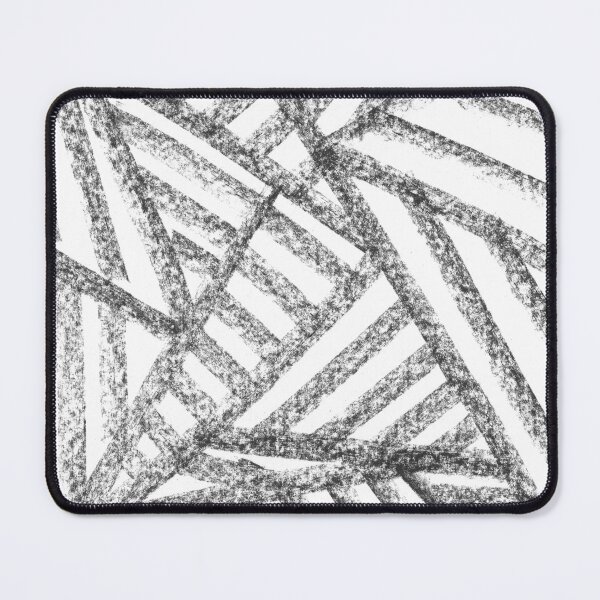 Item preview, Black and White Minimal Web Lines - Abstract Charcoal Drawing designed and sold by GenAumonier.