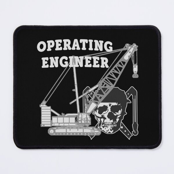 Item preview, Operating Engineer Crawler Crane (Front/Back-BL-2J) designed and sold by OESwag.