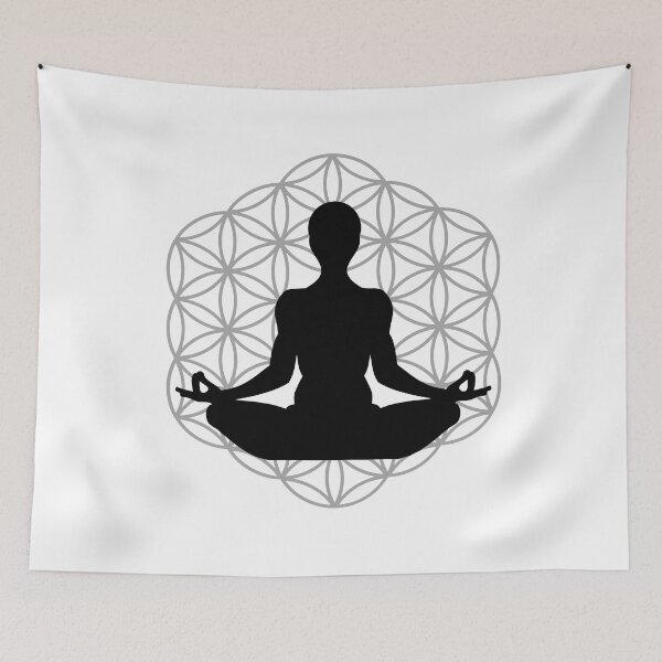 Item preview, Half Moon Yoga Pose designed and sold by Mikes22Store.