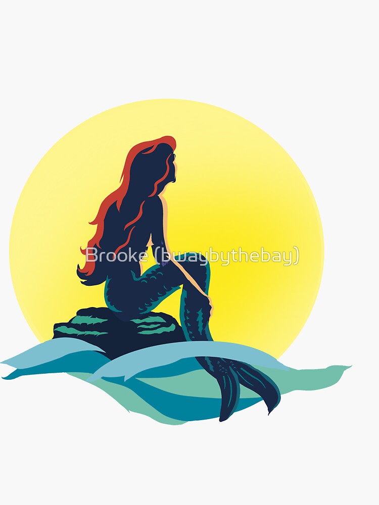 Little Mermaid Shell | Sticker