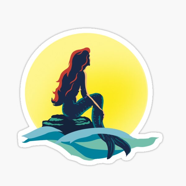 Little Mermaid Stickers for Sale