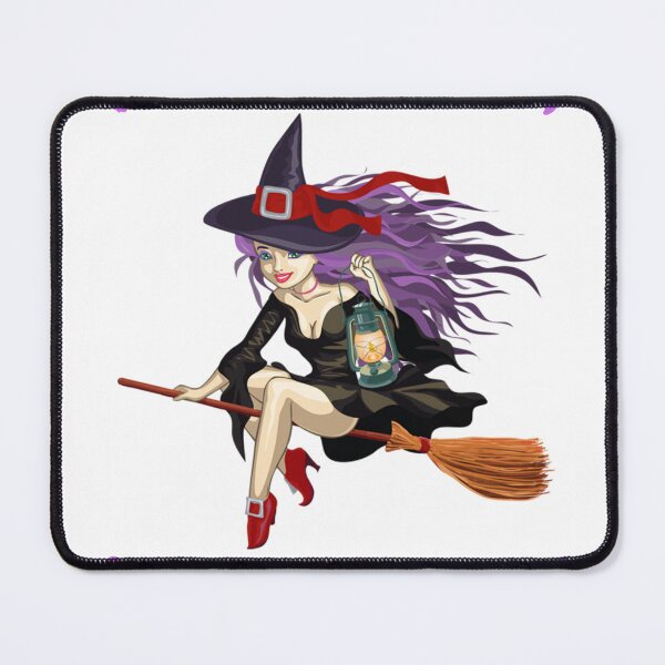 Item preview, Black Witch Broom Ride Halloween designed and sold by Rexoly Store.