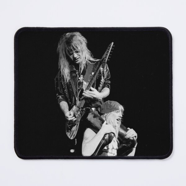 Item preview, Jani Lane and Joey Allen - Warrant - BW Photograph designed and sold by ConcertImages.