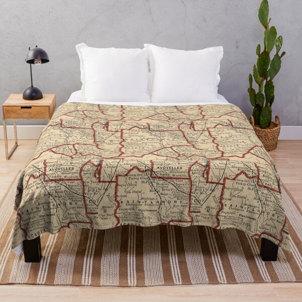 Item preview, Imperial St. Landry Parish Map 1893 designed and sold by LeJeuneGifts.