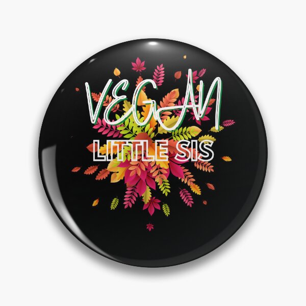 Item preview, Vegan little sis, fall autumn thanksgiving, matching family plant designed and sold by movie-popcorn.