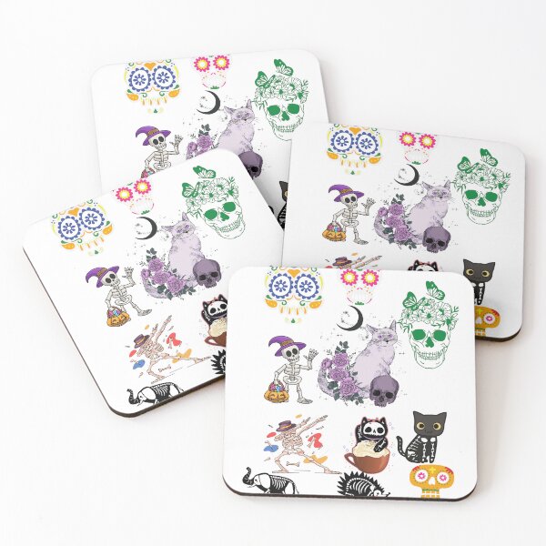 Item preview, Skeleton Halloween Sublimation Bundle designed and sold by KAONZA.