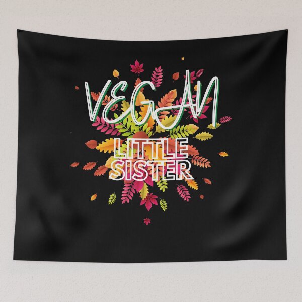Item preview, Vegan little sister, fall autumn thanksgiving, matching family plant designed and sold by movie-popcorn.