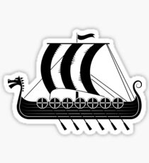 Wikingerschiff Sticker