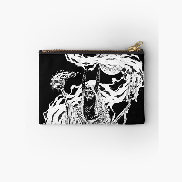 Item preview, Death Skeleton Witch Flaming Skull Sacrifice dark designed and sold by DRK7DSGN.