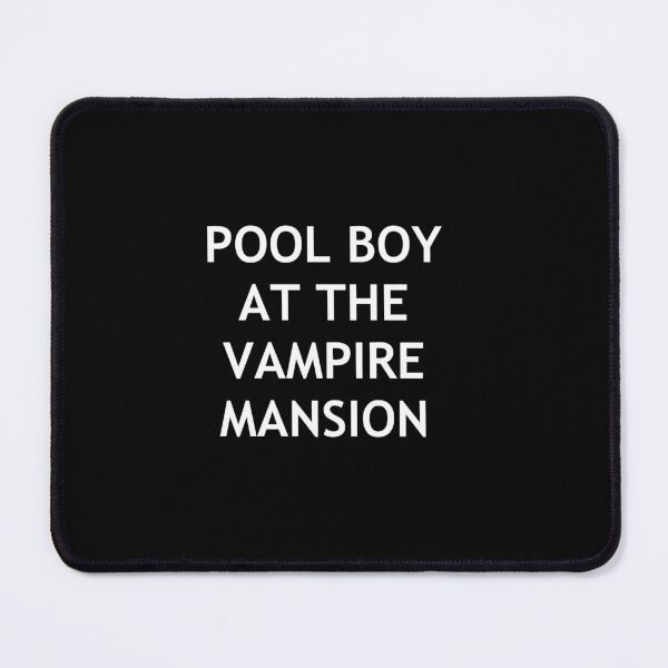 Item preview, POOL BOY AT THE VAMPIRE MANSION - Gerard Way MCR designed and sold by honeyglot.