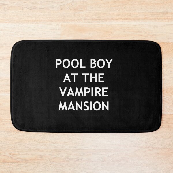 Item preview, POOL BOY AT THE VAMPIRE MANSION - Gerard Way MCR designed and sold by honeyglot.