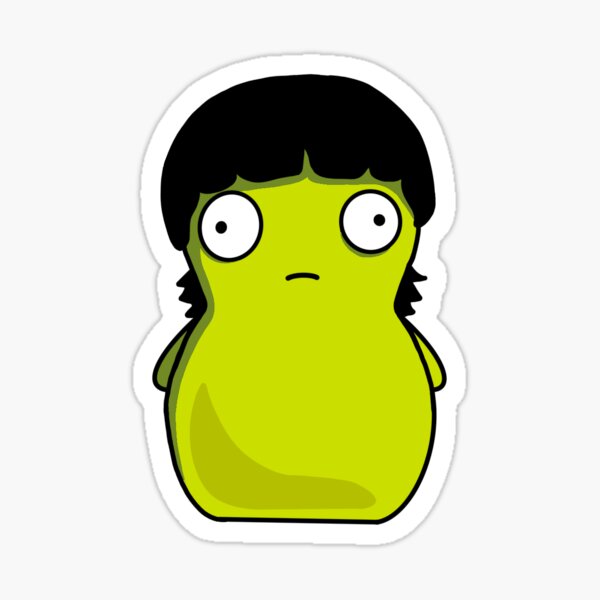 Bobs Burgers Stickers Halloween. Louise Linda Gene Tina -  Denmark