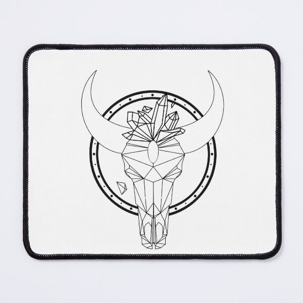 Item preview, Crystal Bull Skull designed and sold by Pastel-Opossum.