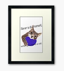 Never dull Framed Print