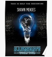 Illuminate world tour (light bulb) Poster