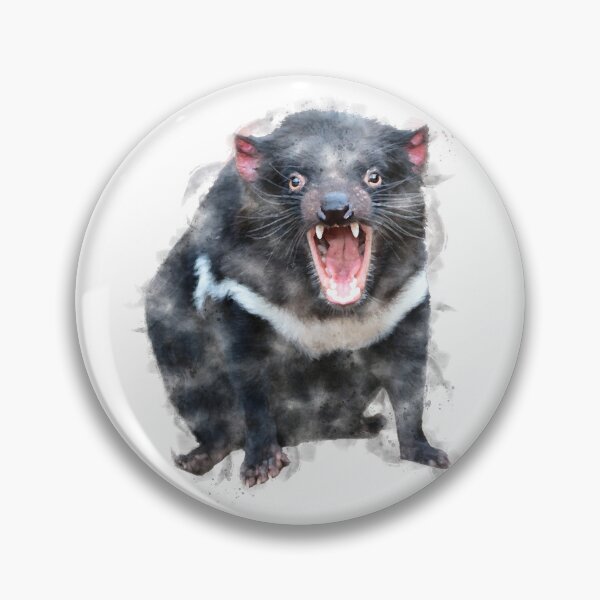 Item preview, Tasmanian Devil Watercolour Artwork designed and sold by Typeglyphs.