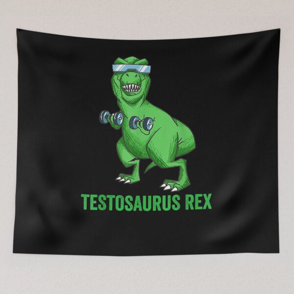 Item preview, Weight Lifting T Rex Weightlifting Dinosaur Tyrannosaurus  designed and sold by charalphe.