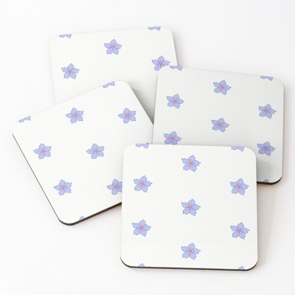 Item preview, light blue flower designed and sold by BlumenDesigns.