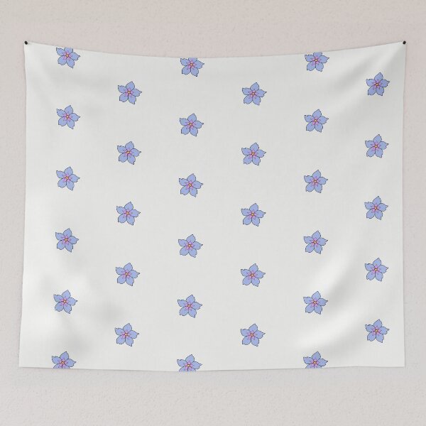 Item preview, light blue flower designed and sold by BlumenDesigns.