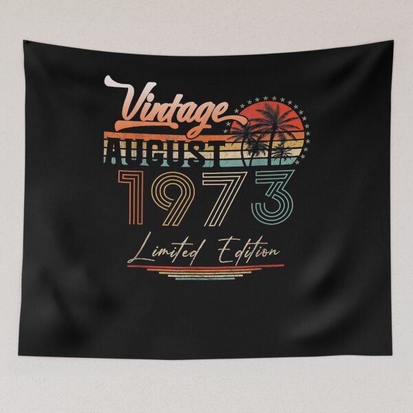 Item preview, 49 Year Old Vintage 49th Birthday Born In 1973 August  designed and sold by charalphe.