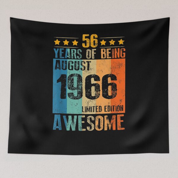 Item preview, August 1966 Gifts 56 Year Of Being Awesome Limited Edition  designed and sold by charalphe.