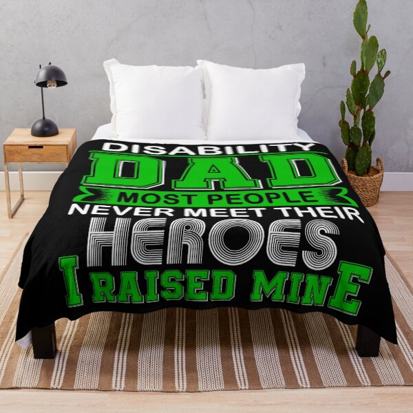 Item preview, Proud Disability Dad Most People Never Meet Their Heroes I Raise Mine designed and sold by frechettee.
