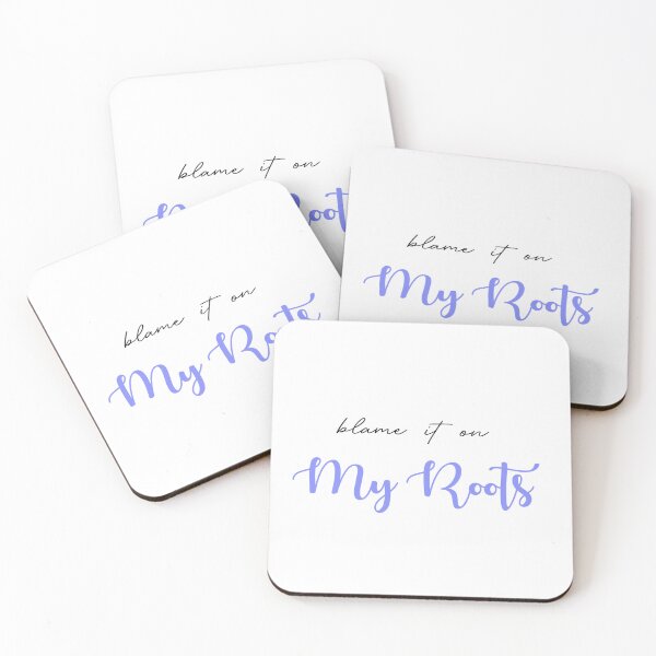 Item preview, Cute Quote "Blame it on my Roots" Country Girls Sticker designed and sold by Brooke’s Broadway Stickers.