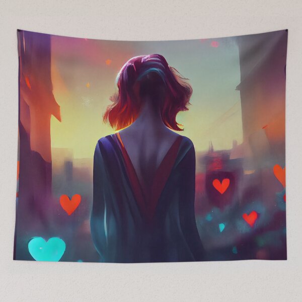 Item preview, Warmth of Love designed and sold by Foodcolored.