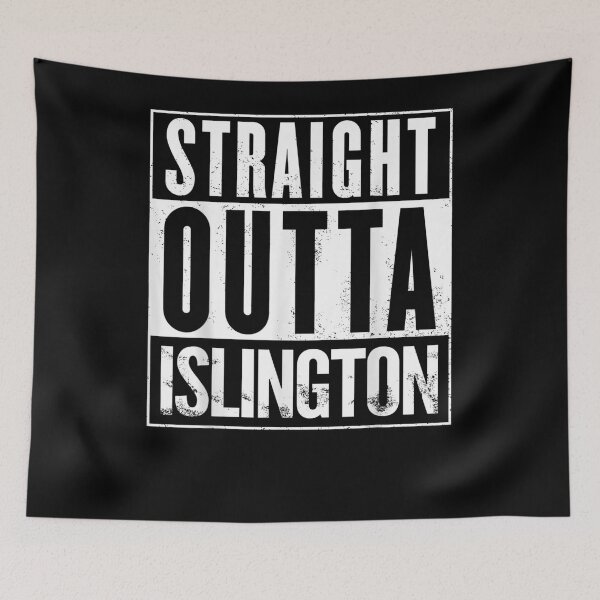 Item preview, Straight Outta Islington Graphic Funny  designed and sold by charalphe.