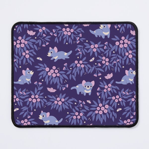 Item preview, Tasmanian Devil Eucalyptus Midnight Pattern designed and sold by KristyKate.