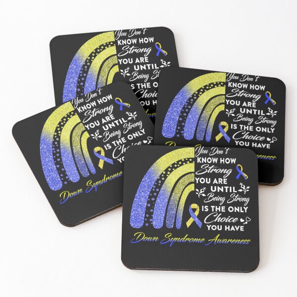 Item preview, You Don't Know How Strong You Are Rainbow Down Syndrome Awareness designed and sold by Gillosina.