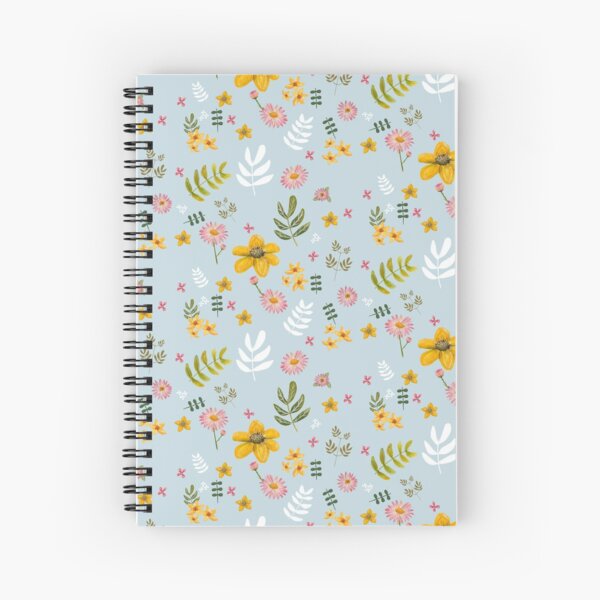 Meadowland Flowers Spiral Notebook