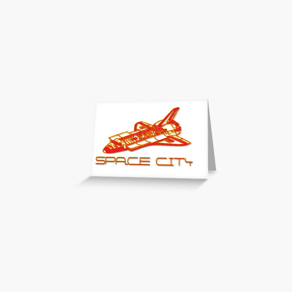 Houston Space City Shuttle  Art Print for Sale by A O