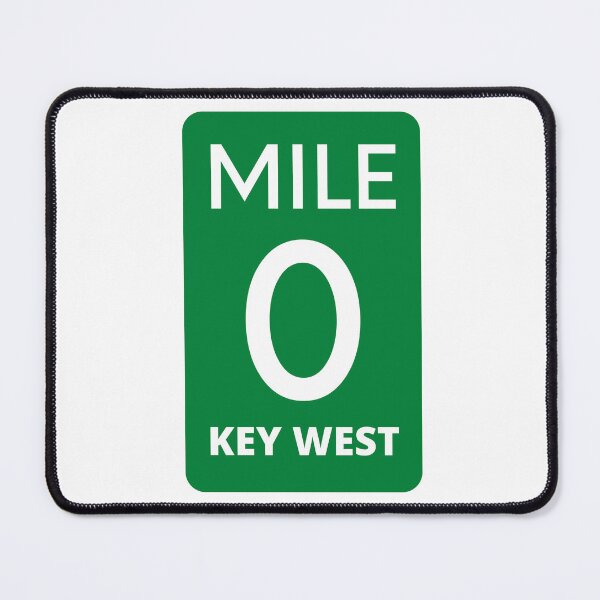 Item preview, MILE 0 Key West designed and sold by SunCoastTees.
