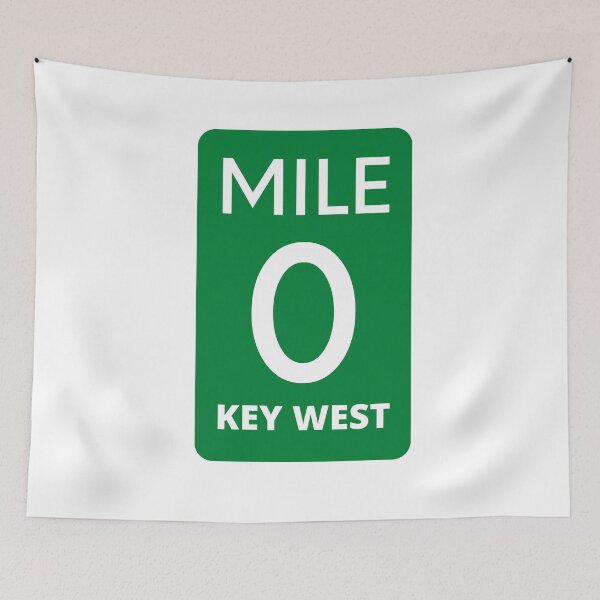 Item preview, MILE 0 Key West designed and sold by SunCoastTees.