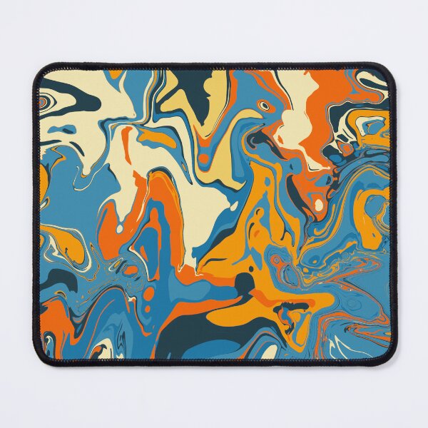 Item preview, Recess on the Playground Marble - Digital Paint Spill designed and sold by GenAumonier.