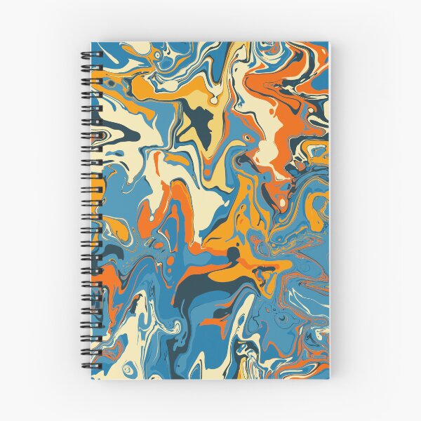 Item preview, Recess on the Playground Marble - Digital Paint Spill designed and sold by GenAumonier.