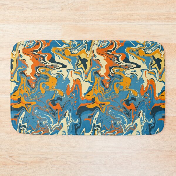 Item preview, Recess on the Playground Marble - Digital Paint Spill designed and sold by GenAumonier.