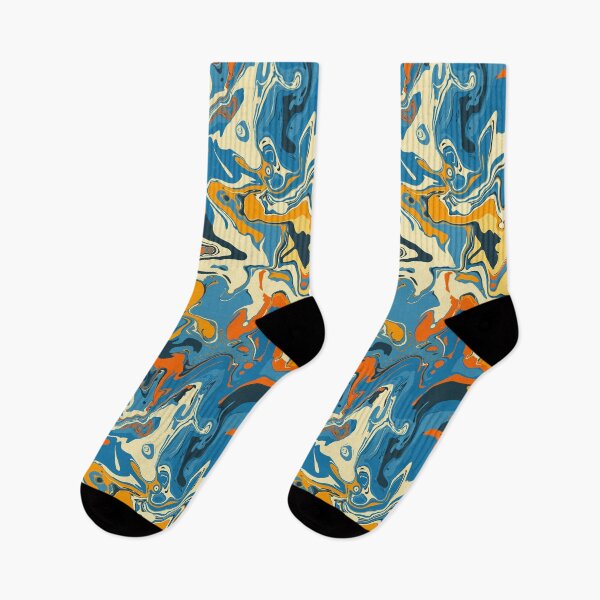 Item preview, Recess on the Playground Marble - Digital Paint Spill designed and sold by GenAumonier.