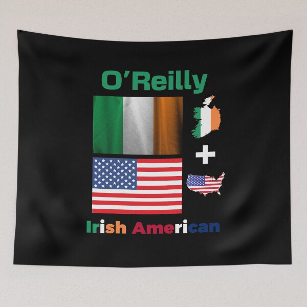 Item preview, O'Reilly Irish American Family designed and sold by IrishPOD.