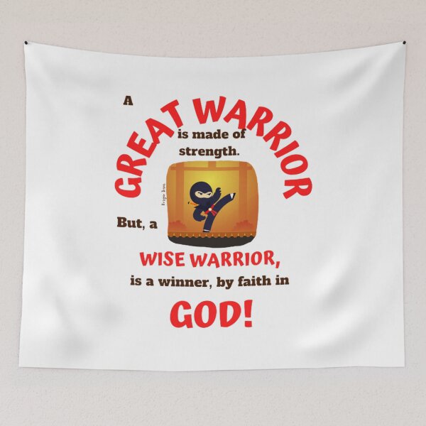 Item preview, GREAT WARRIOR, WISE WARRIOR designed and sold by CSJ7.