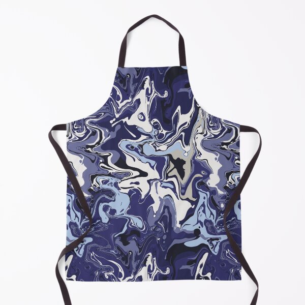 Item preview, Ocean Deep Marble - Digital Paint Spill designed and sold by GenAumonier.