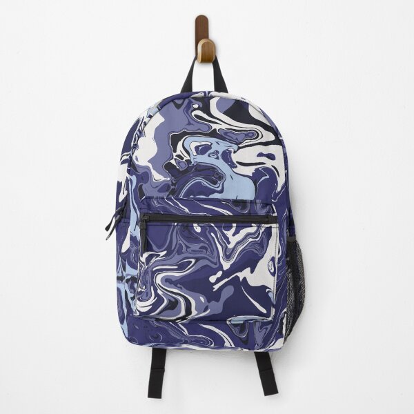Item preview, Ocean Deep Marble - Digital Paint Spill designed and sold by GenAumonier.