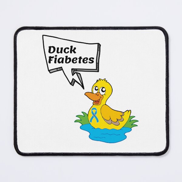 Item preview, Duck Fiabetes Diabetes  Awareness Month November designed and sold by OutdoorsZee1.