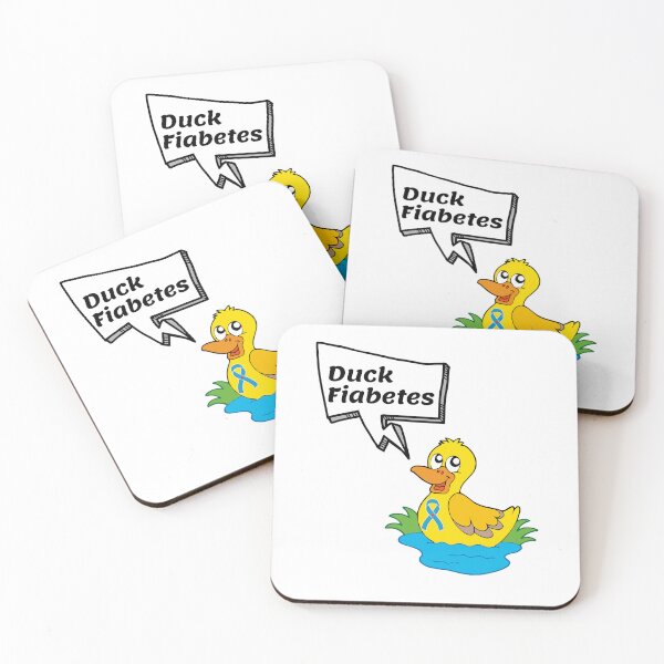 Item preview, Duck Fiabetes Diabetes  Awareness Month November designed and sold by OutdoorsZee1.